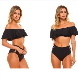 Off shoulder bikini set